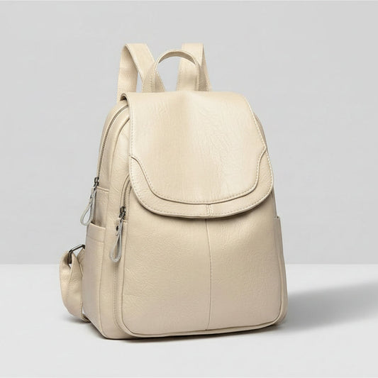 Action-Outlet - Harima | Diebstahlsicherer Lederrucksack für Damen