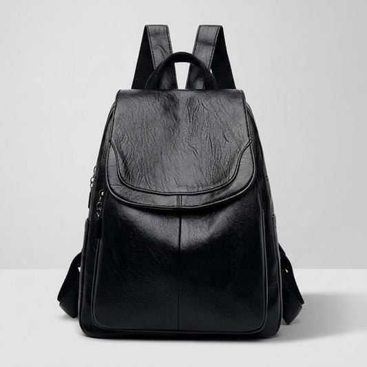 Action-Outlet - Harima | Diebstahlsicherer Lederrucksack für Damen